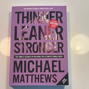 Thinner Leaner Stronger by Michael Matthews - Purple Cover